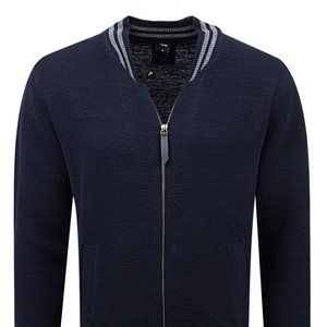 TWEEN Navy Blue Zip Up Sweater